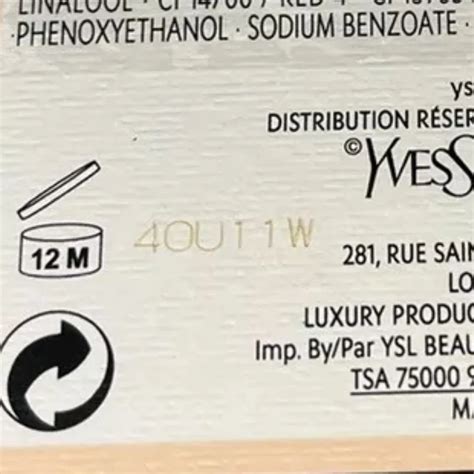 ysl perfume barcode check|ys laurent batch code.